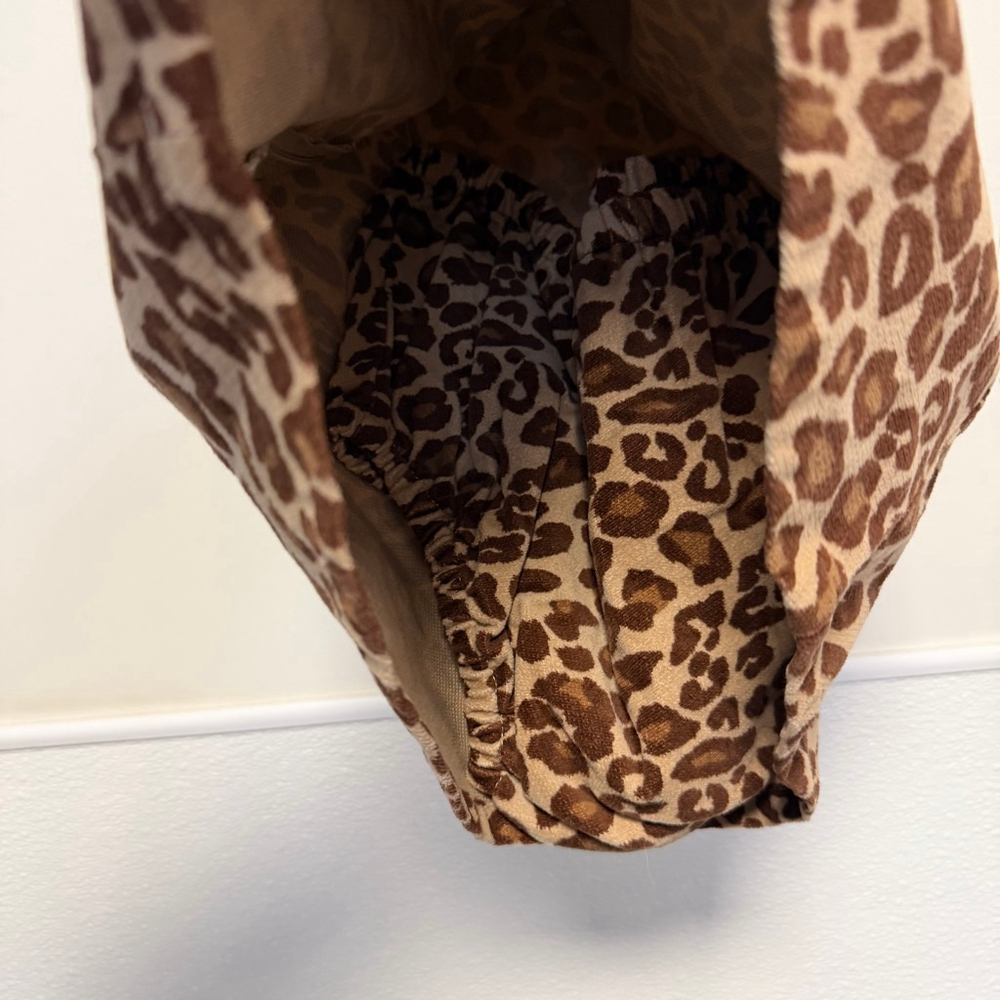 Girls Gymboree Leopard Print Casual Dress 18-24 Months Brown New NWT bloomers - Picture 5 of 14